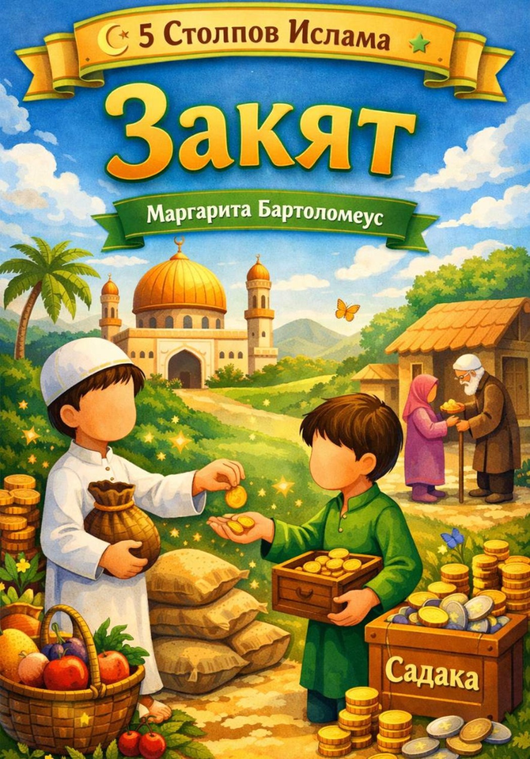 Обложка книги «5 Стоплов Ислама: Закят»