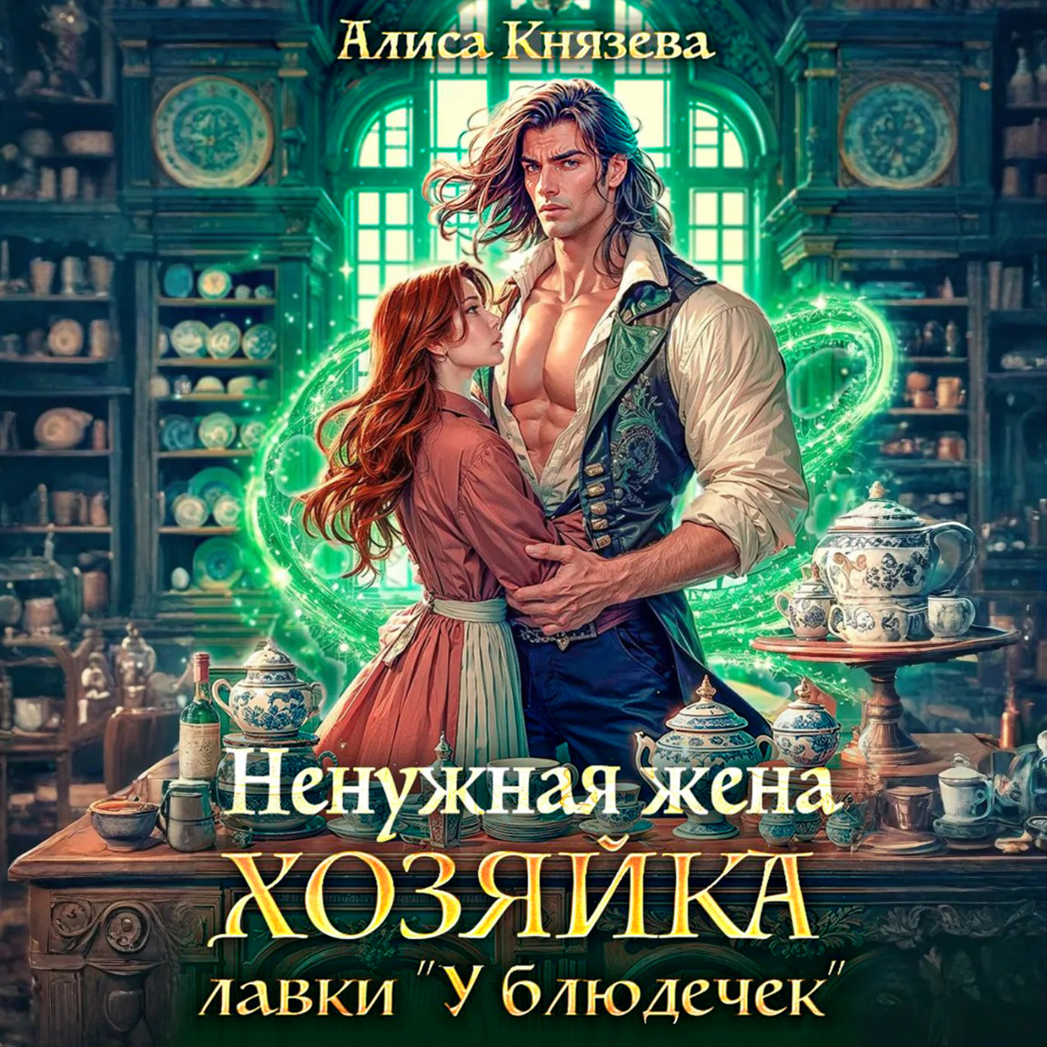 Обложка книги «Ненужная жена. Хозяйка лавки «У блюдечек»»