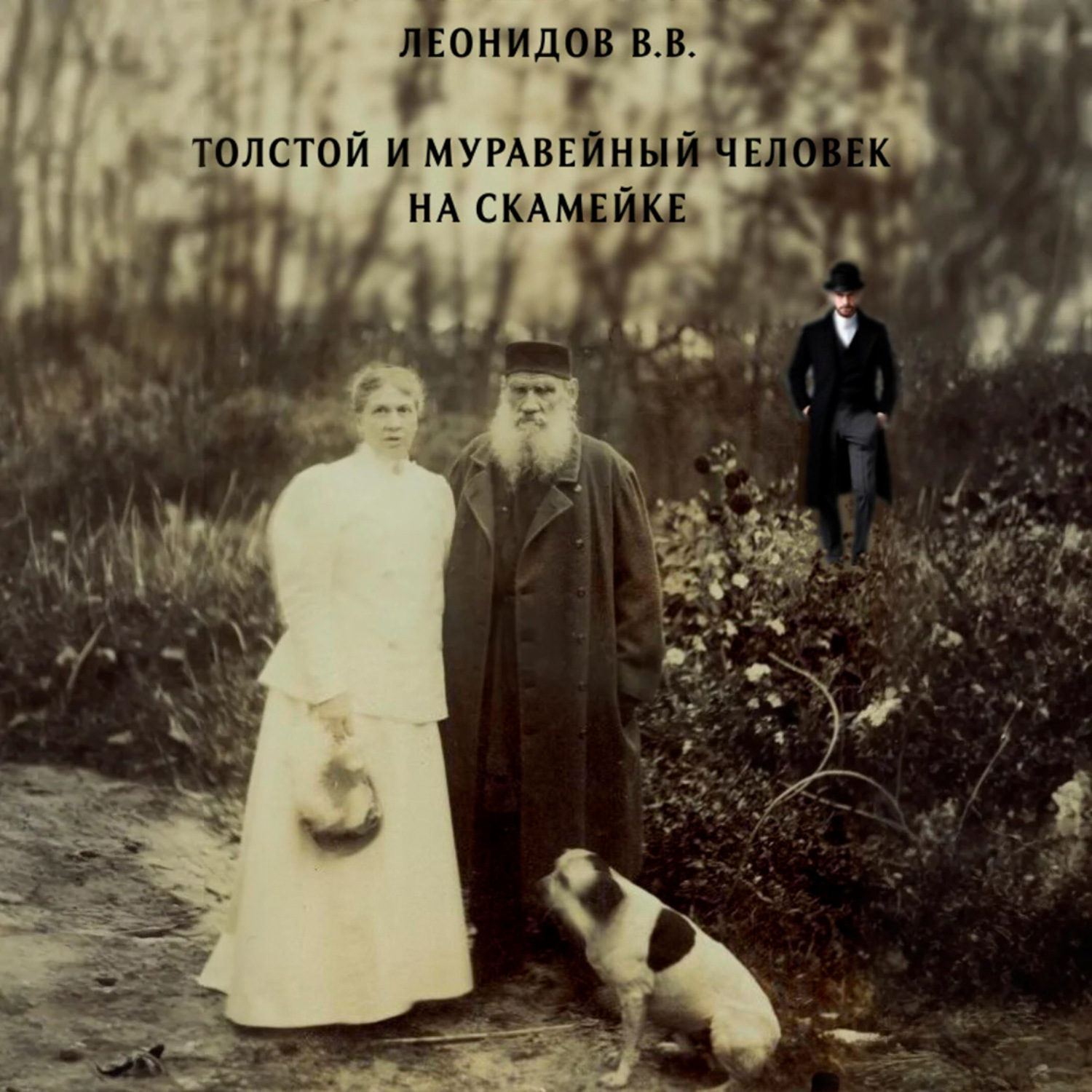 Обложка книги «Толстой и Муравейный человек на скамейке»