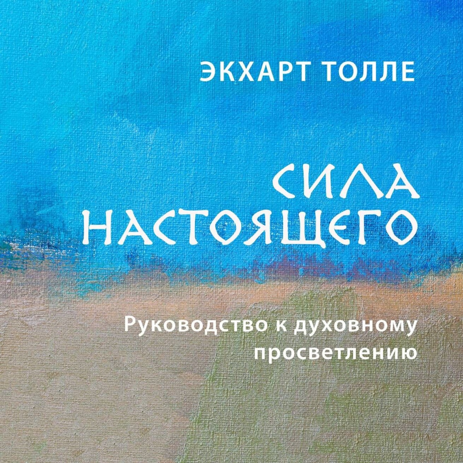 Обложка книги «Сила настоящего. Руководство к духовному просветлению»