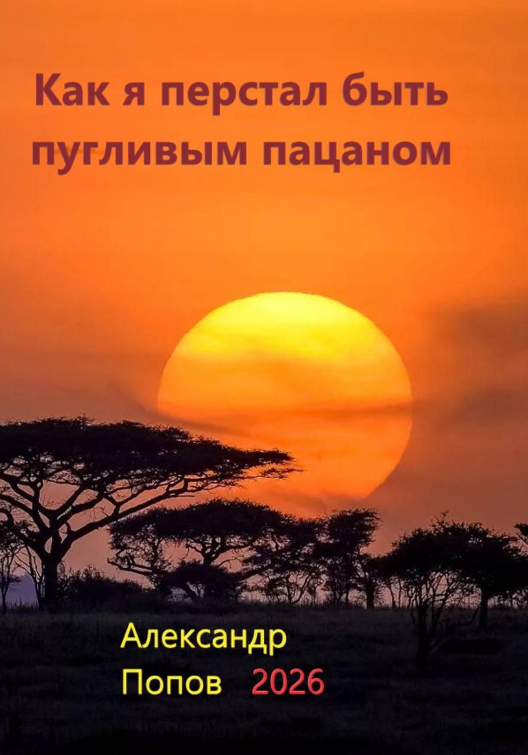 Обложка книги «Как я перестал быть пугливым пацаном»