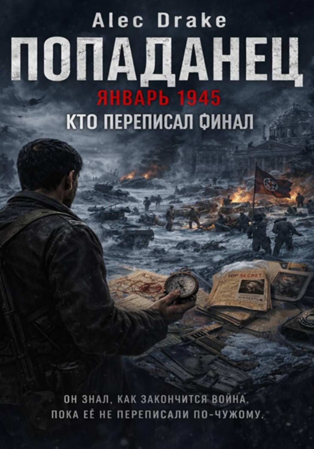 Обложка книги «Попаданец. Январь 1945. Кто переписал финал»