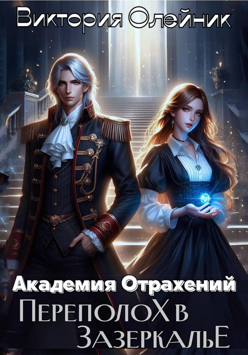 Обложка книги «Академия Отражений. Переполох в Зазеркалье»