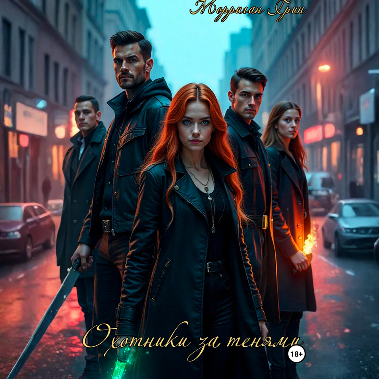 Обложка книги «Охотники за тенями»