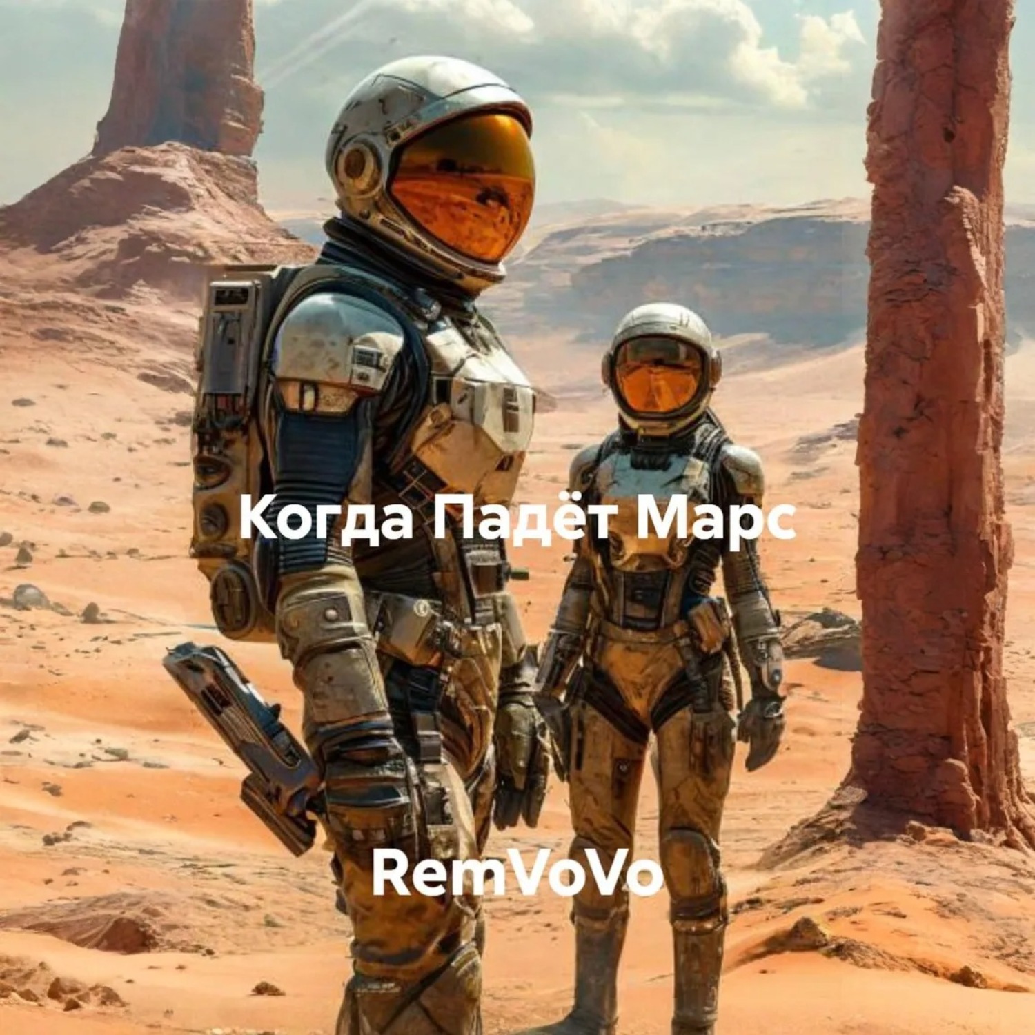Обложка книги «Когда Падёт Марс»