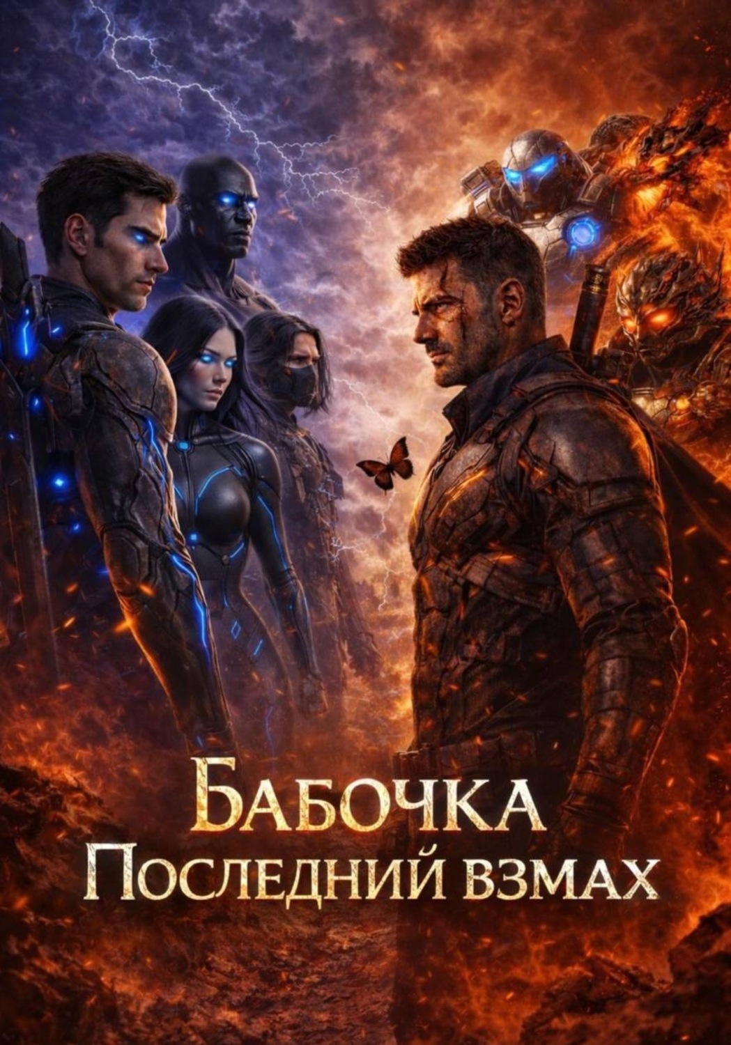 Обложка книги «Бабочка последний взмах»