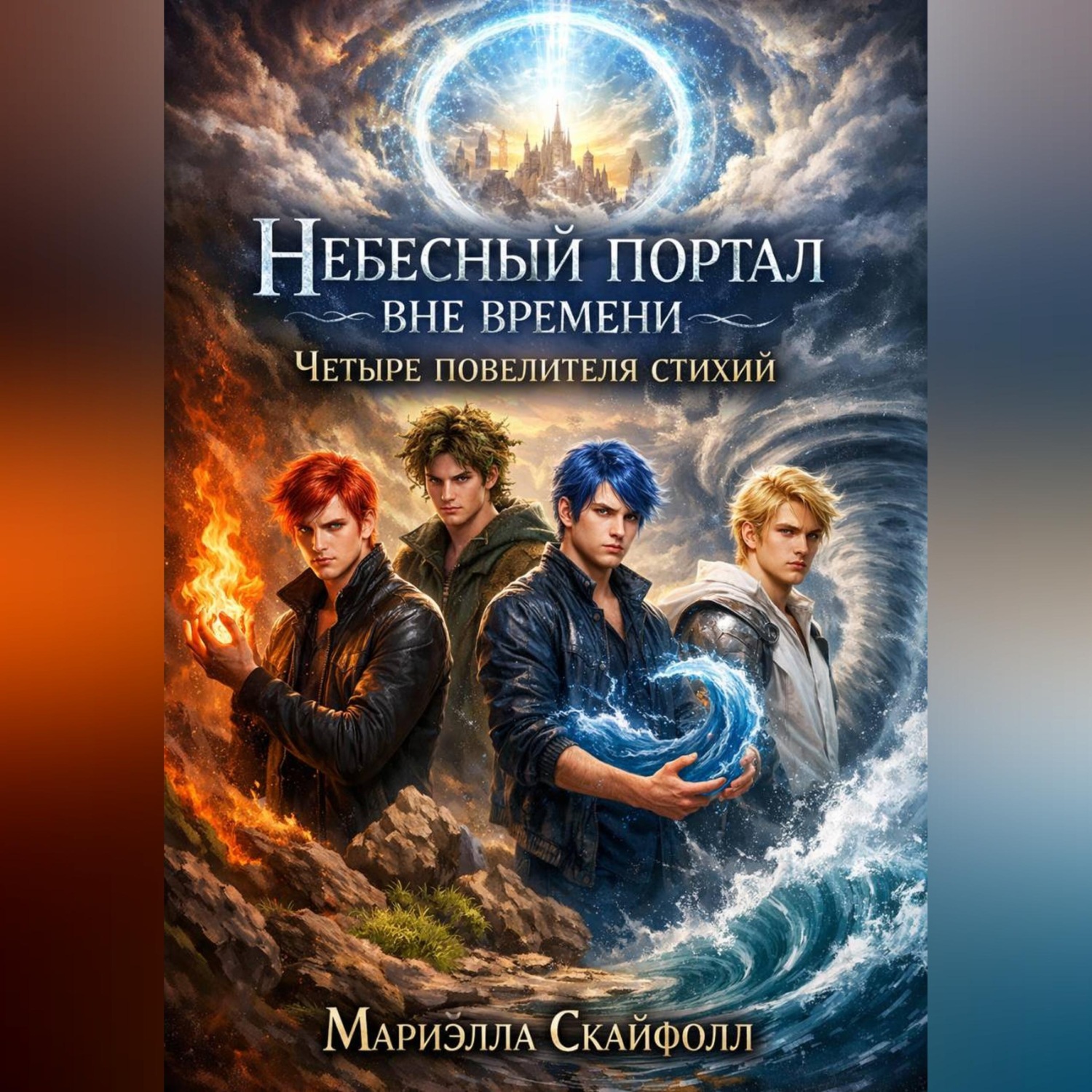 Обложка книги «Четыре повелителя стихий»