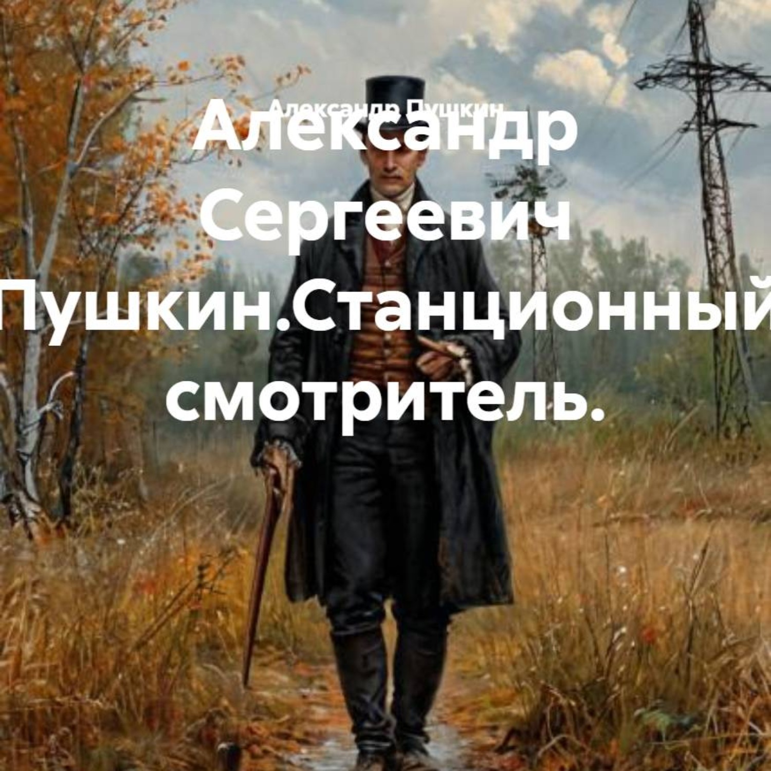 Обложка книги «Александр Сергеевич Пушкин.Станционный смотритель.»