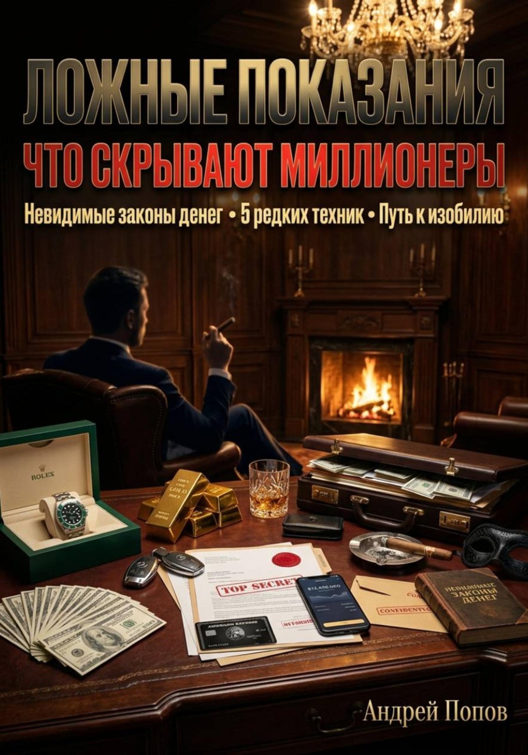 Обложка книги «Ложные показания. Что скрывают миллионеры»