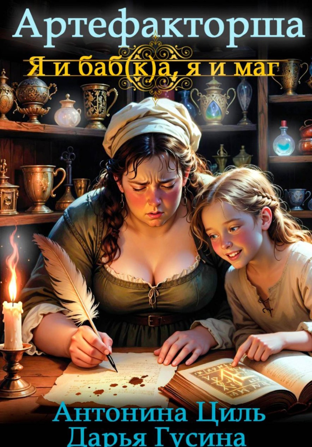Обложка книги «Артефакторша 1. Я и баб(к)а, я и маг»