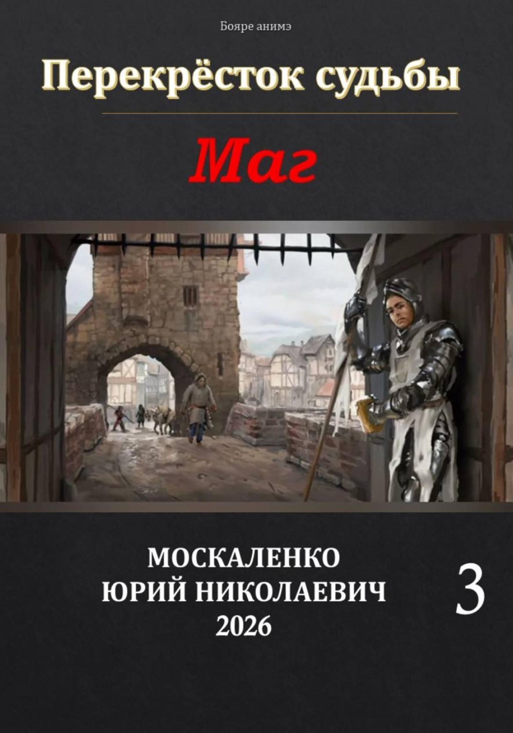 Обложка книги «Маг. Книга третья»