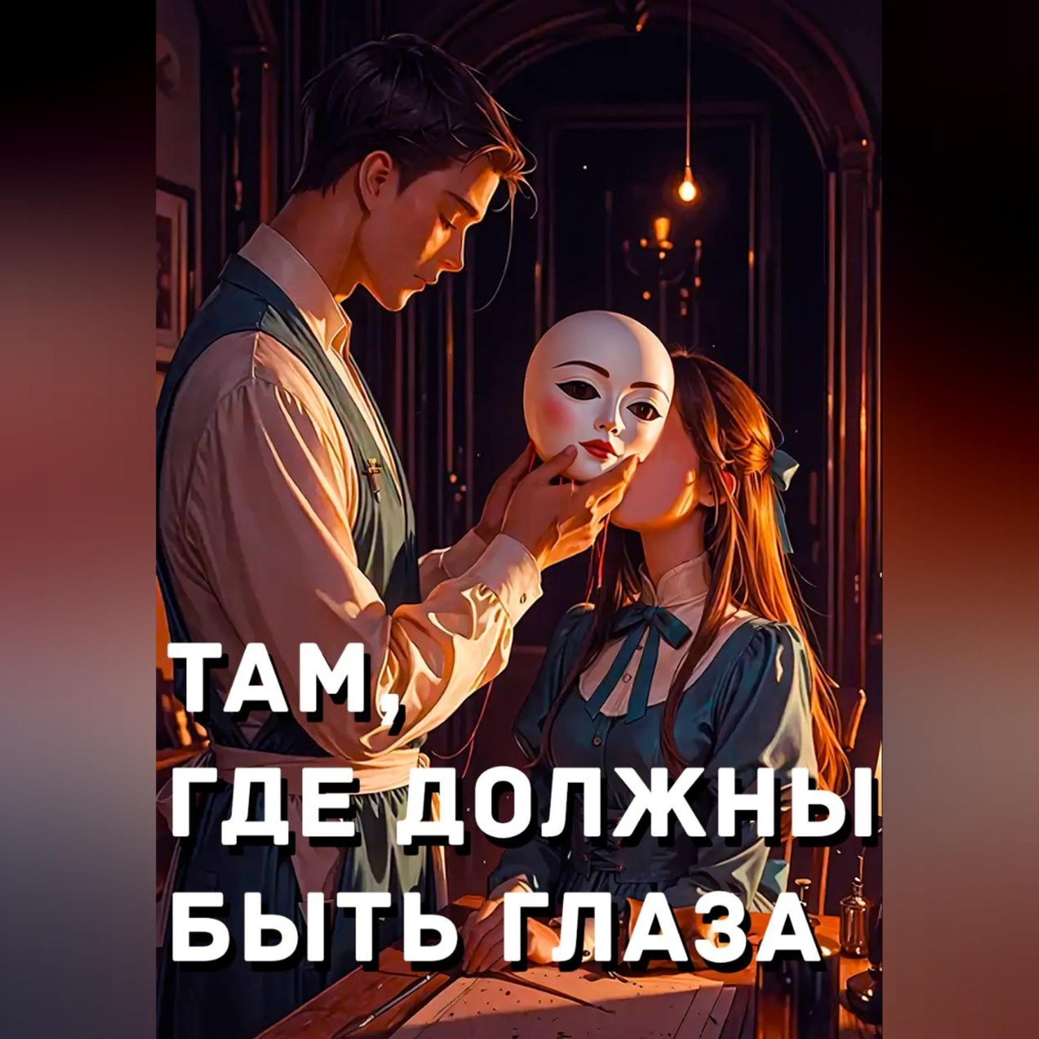 Обложка книги «Там, где должны быть глаза»