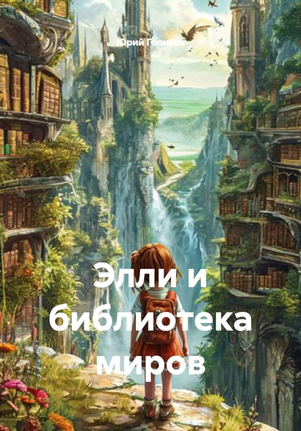 Обложка книги «Элли и библиотека миров»