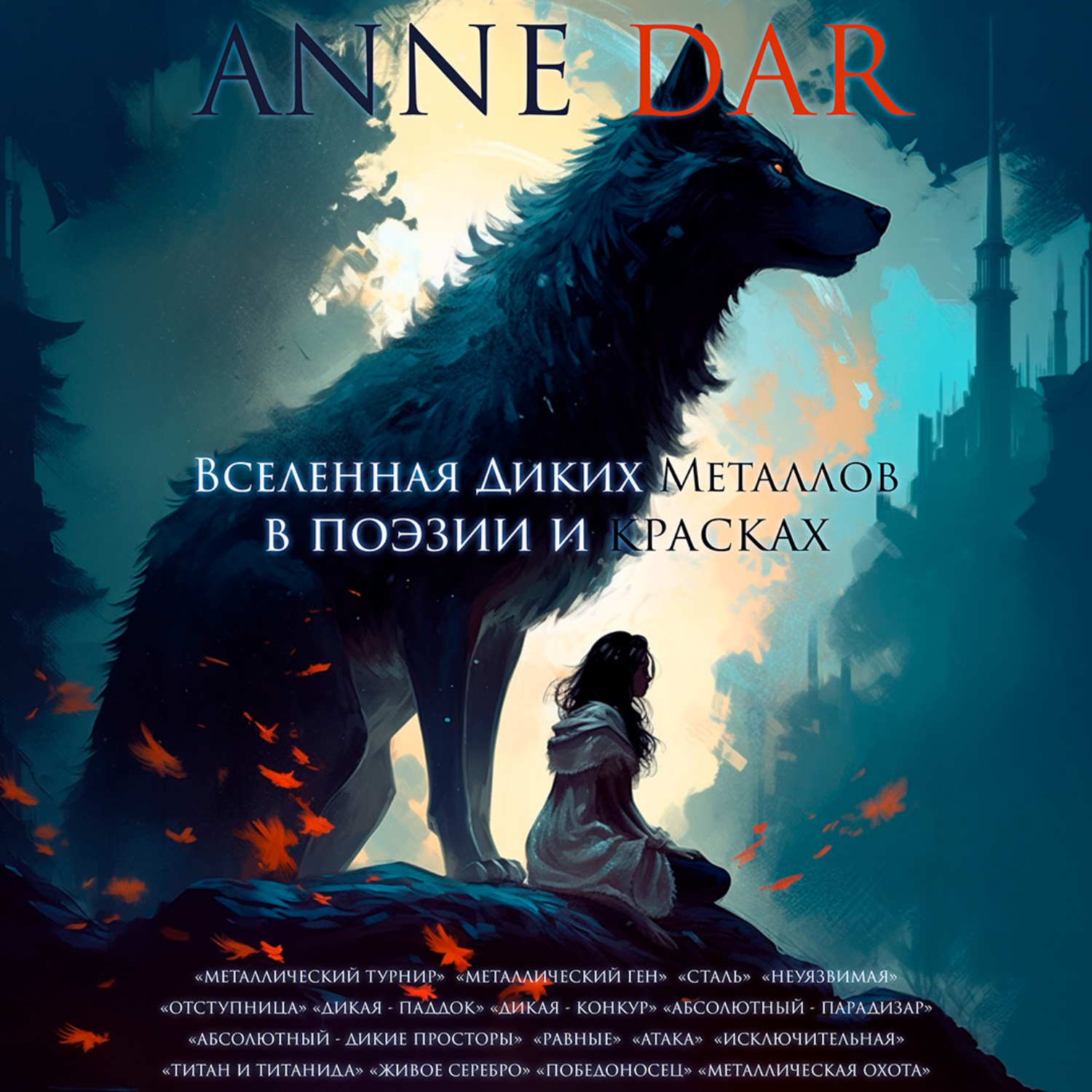 Обложка книги «Вселенная Диких Металлов в поэзии и красках»