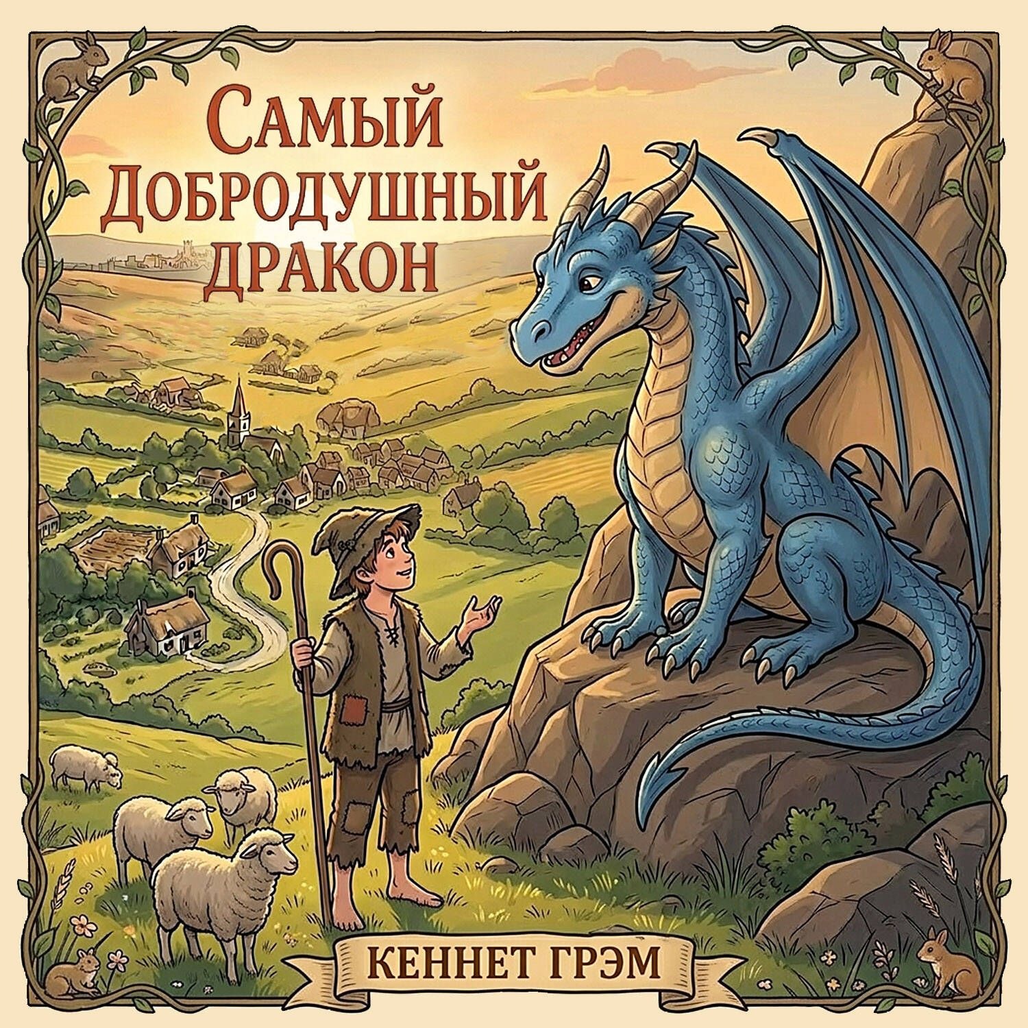 Обложка книги «Самый добродушный Дракон»