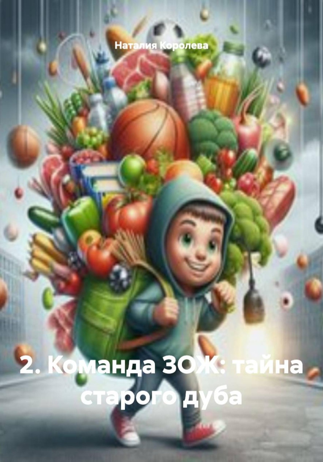 Обложка книги «2. Команда ЗОЖ: тайна старого дуба»