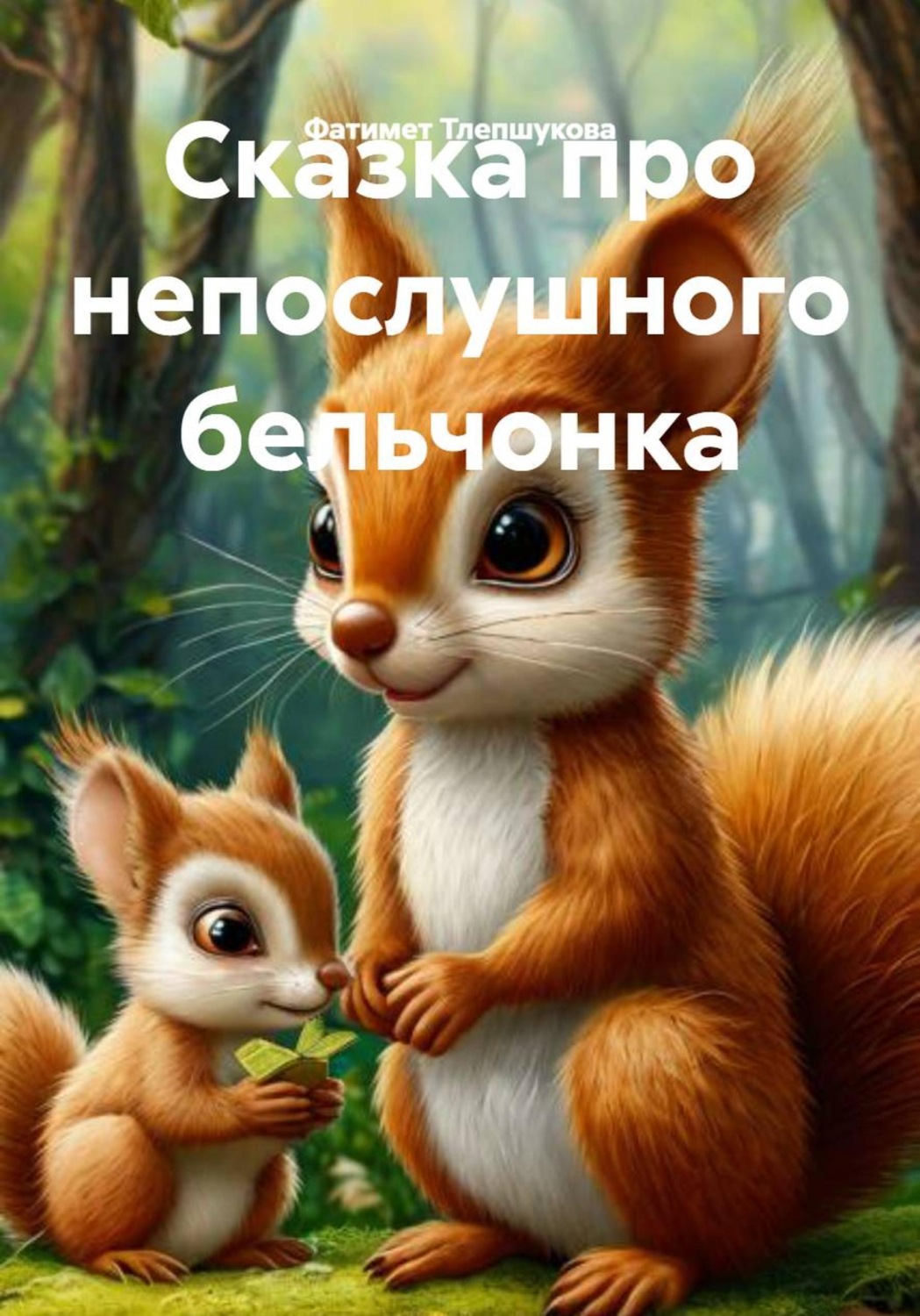 Обложка книги «Сказка про непослушного бельчонка»