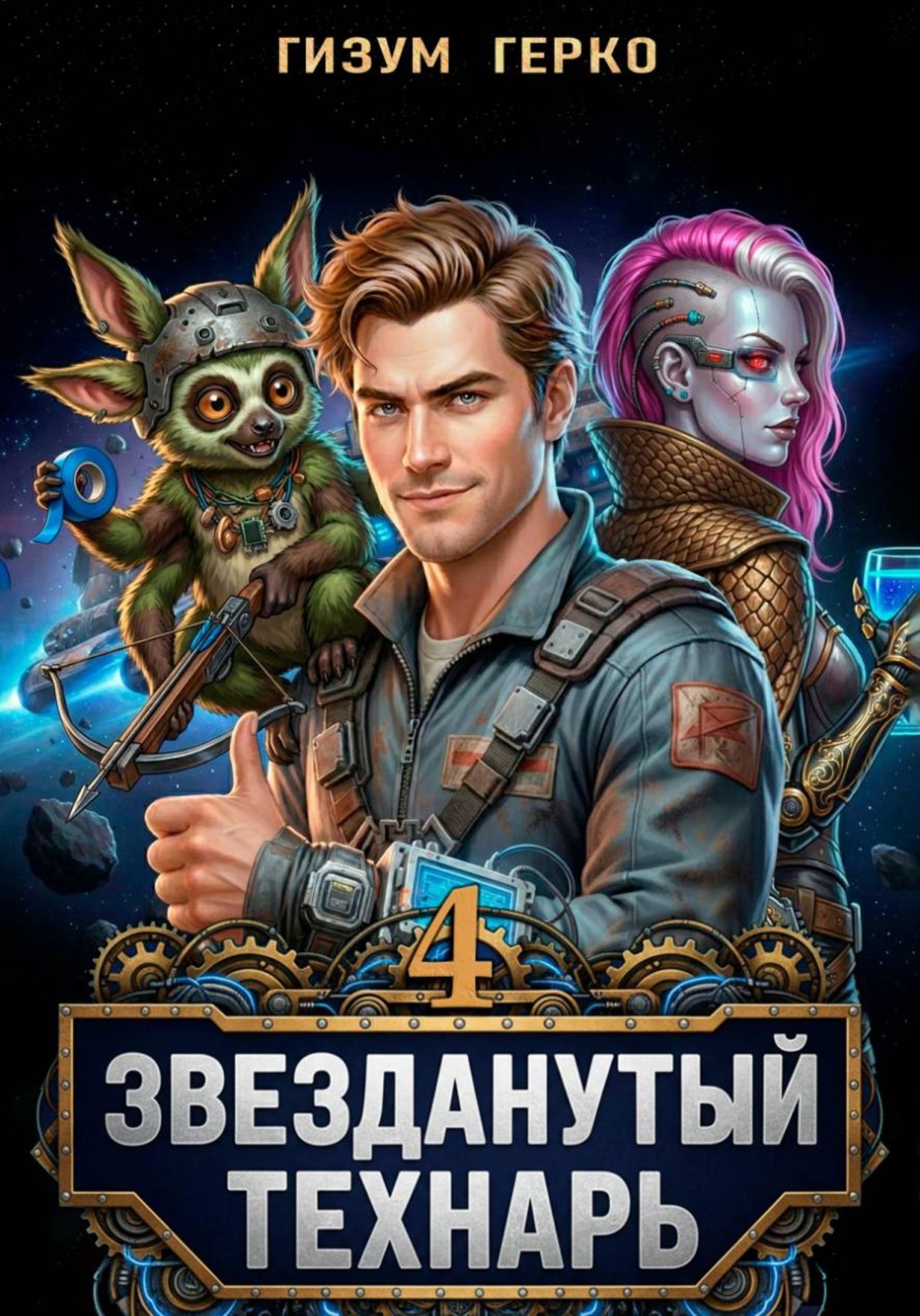 Обложка книги «Звезданутый Технарь 4»