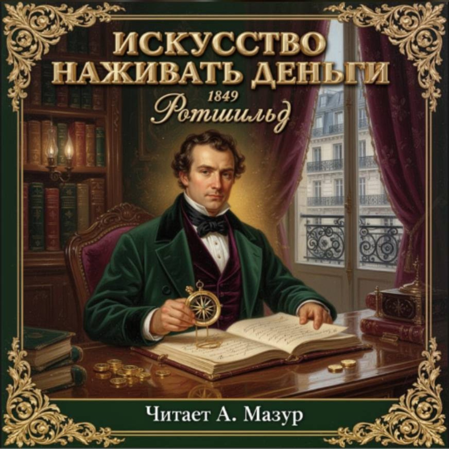 Обложка книги «Искусство наживать деньги. Способом простым, приятным и доступным каждому. (1849 г.)»