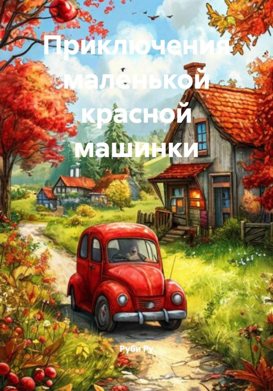 Обложка книги «Приключения маленькой красной машинки»