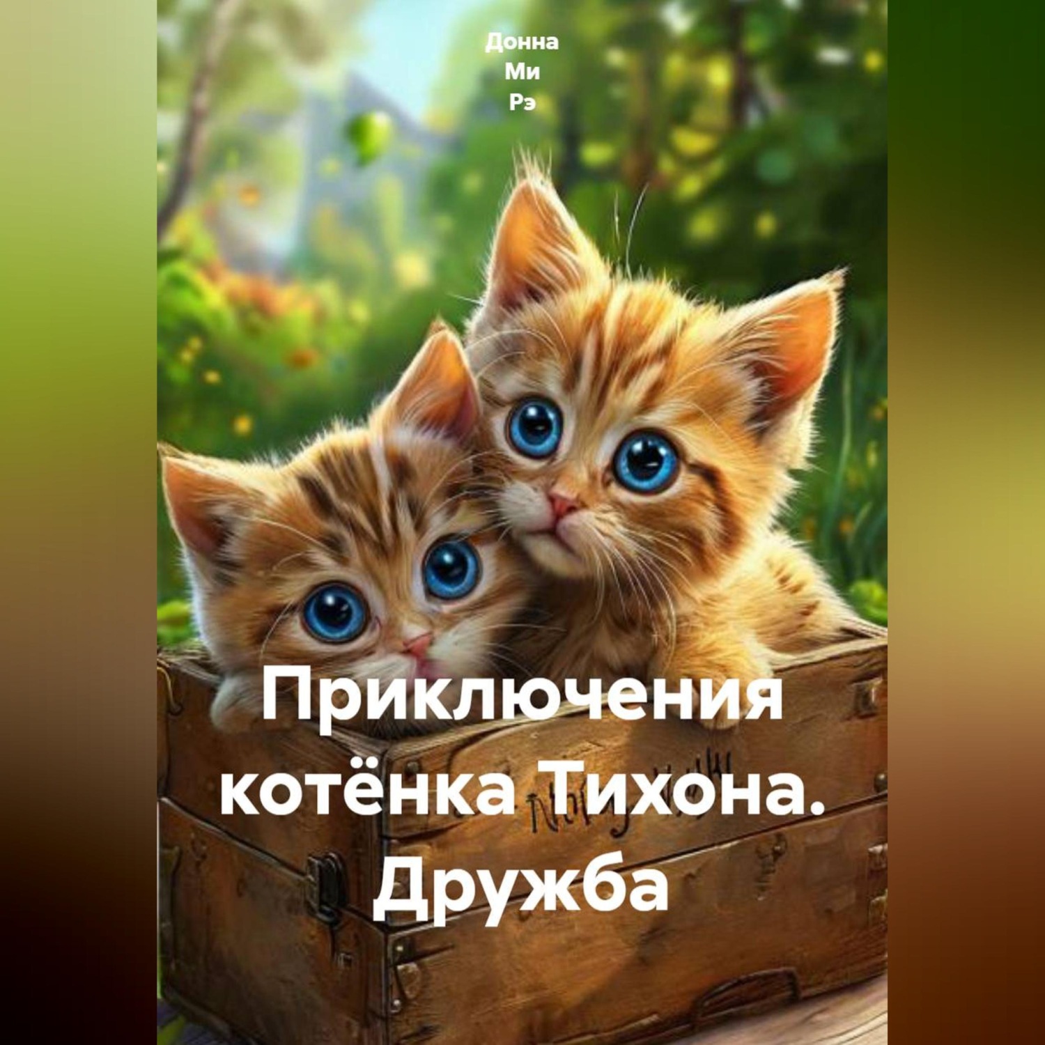 Обложка книги «Приключения котёнка Тихона. Дружба»