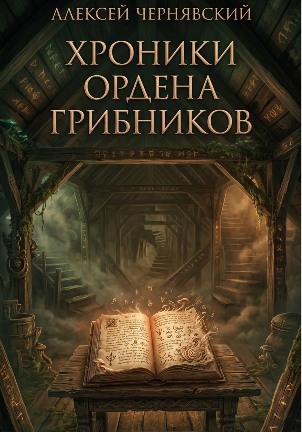 Обложка книги «Хроники Ордена грибников. Книга первая»