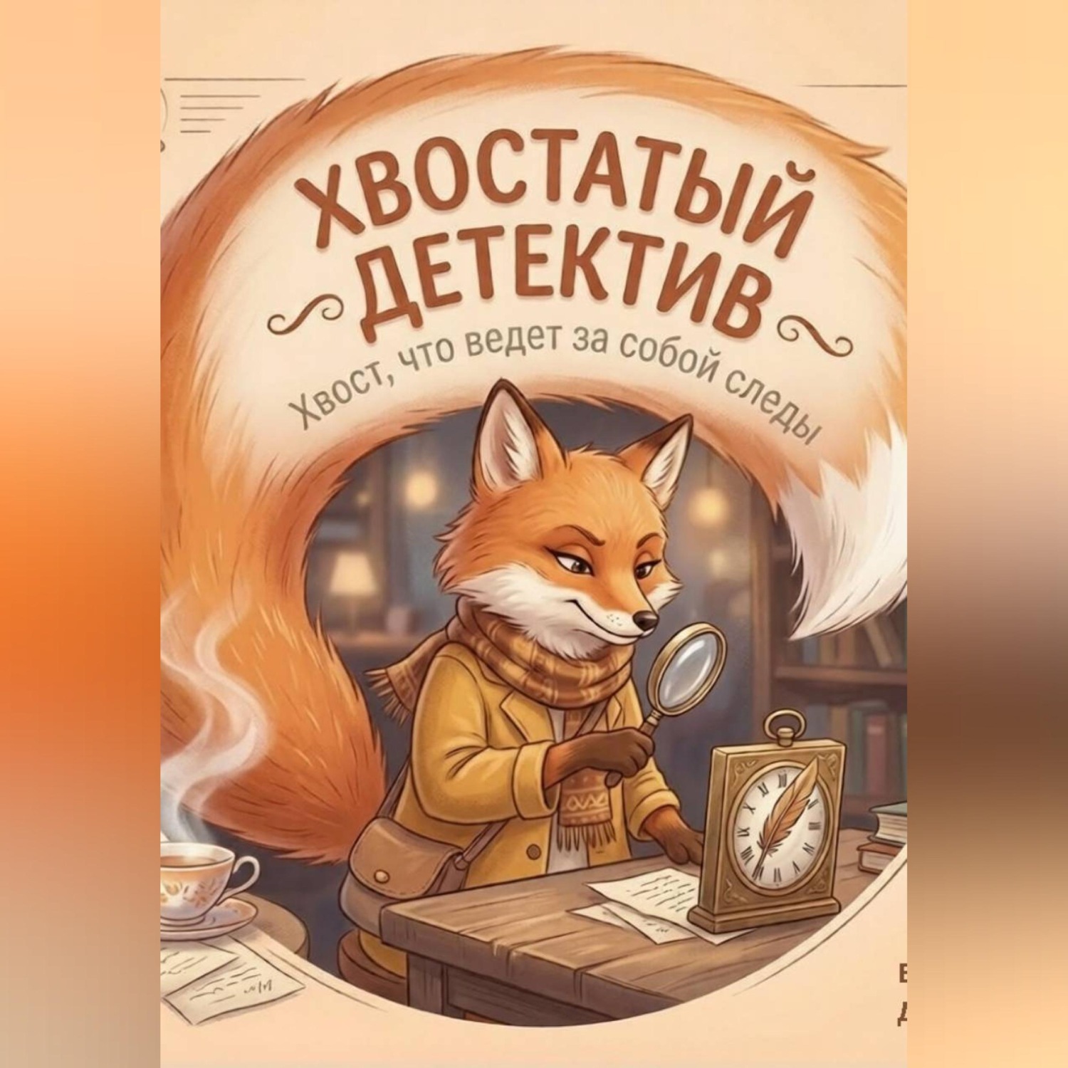 Обложка книги «Хвостатый детектив. Хвост, что ведёт за собой следы»