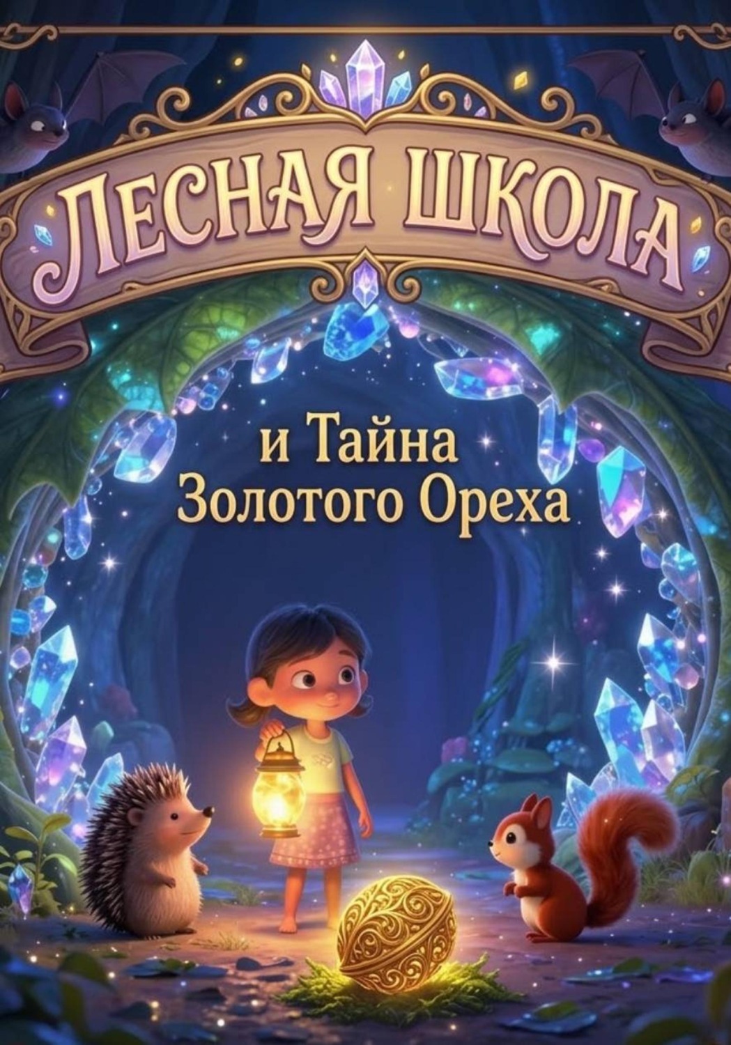Обложка книги «Лесная школа и тайна золотого ореха»