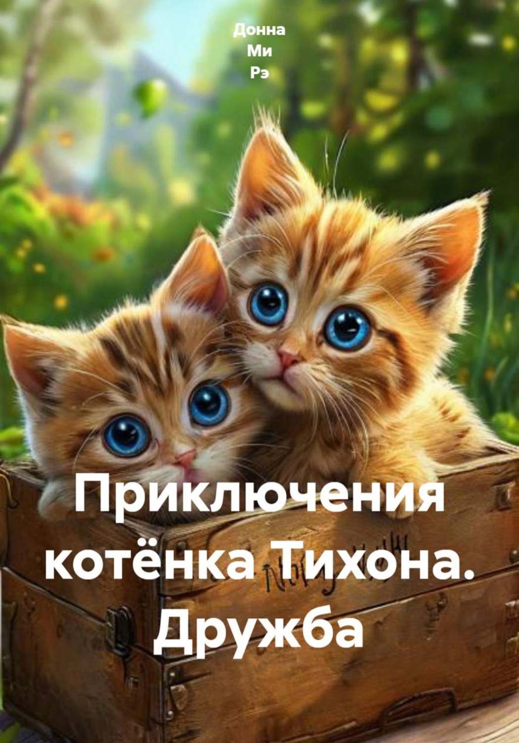 Обложка книги «Приключения котёнка Тихона. Дружба»
