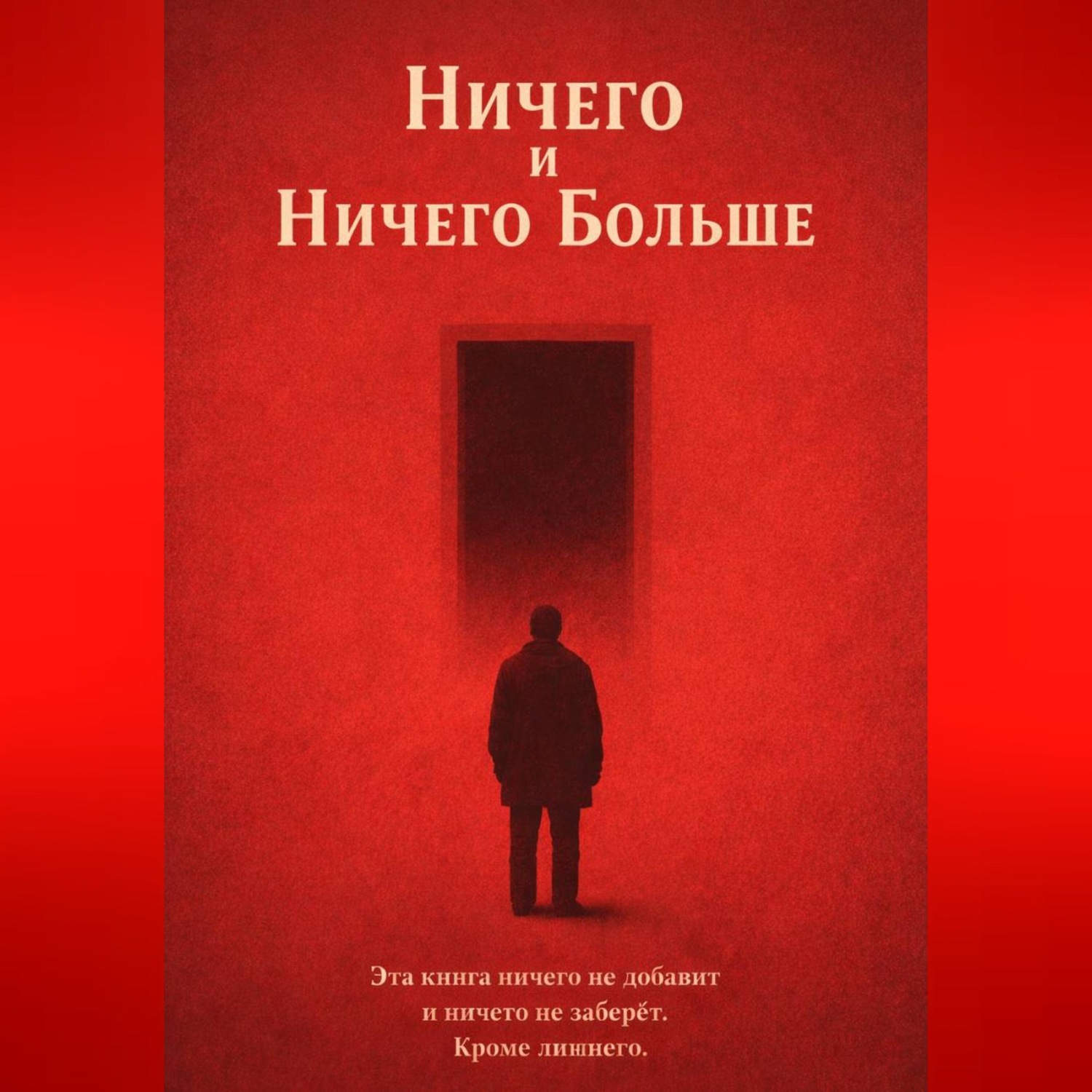 Обложка книги «Ничего и Ничего Больше»
