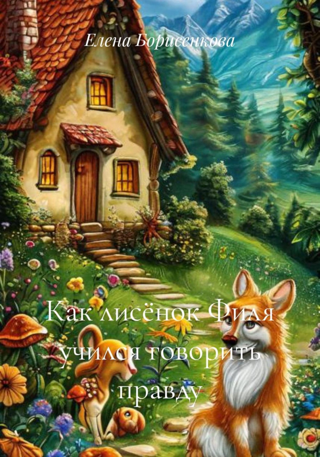 Обложка книги «Как лисёнок Филя учился говорить правду»