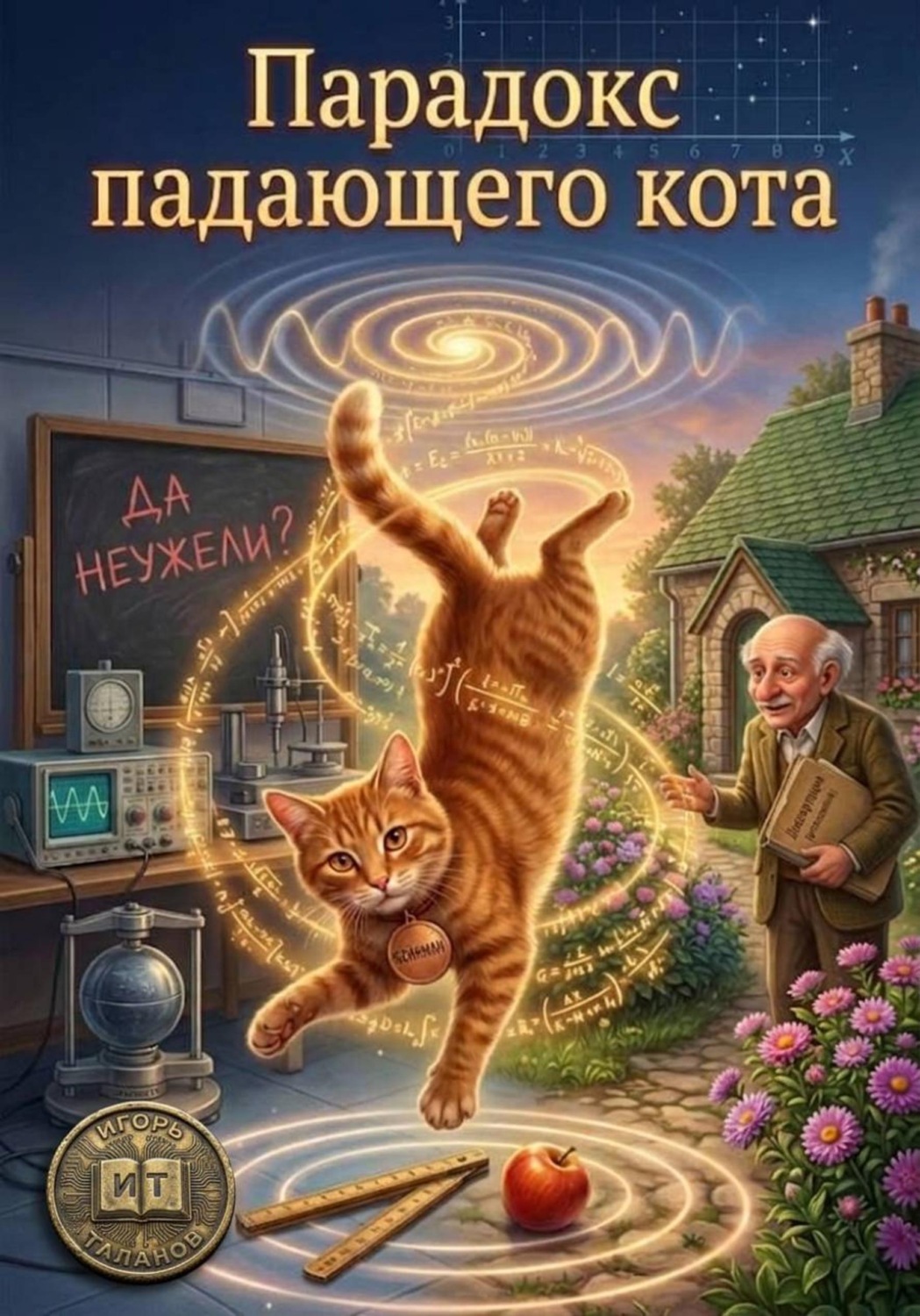 Обложка книги «Парадокс падающего кота»