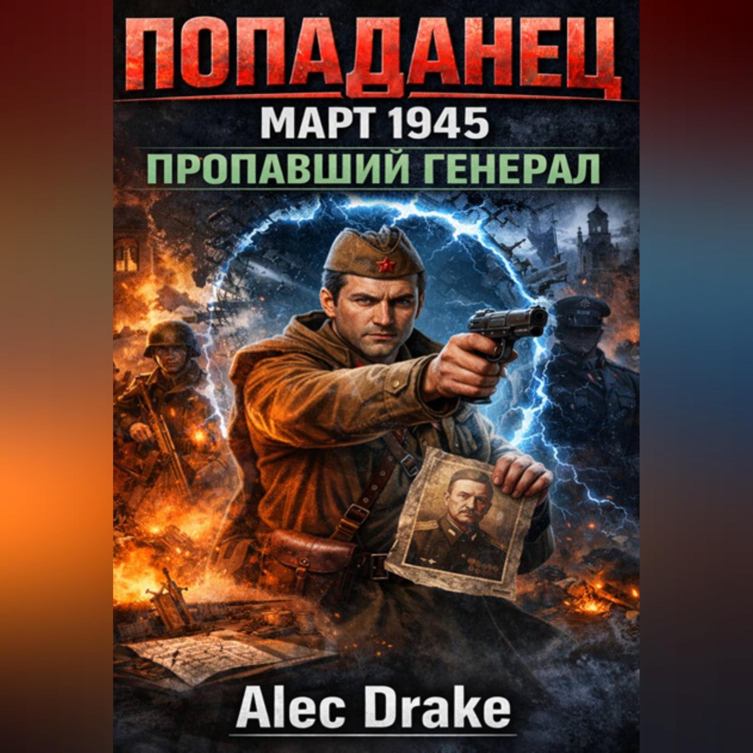 Обложка книги «Попаданец. Март 1945. Пропавший генерал»