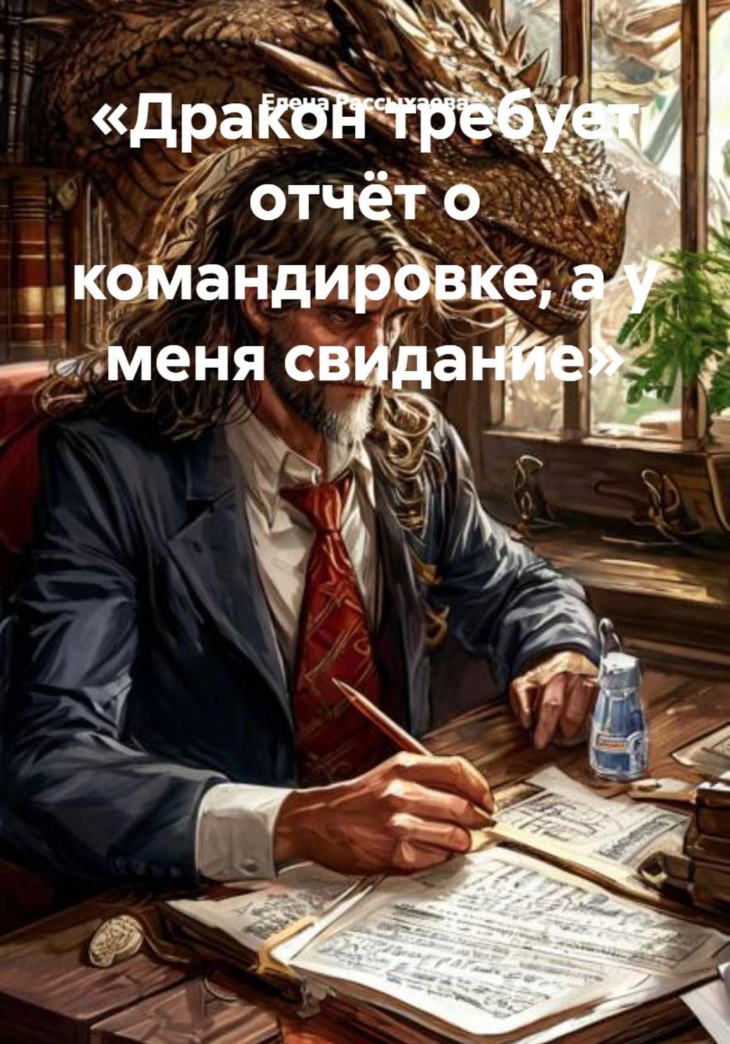 Обложка книги «Дракон требует отчёт о командировке, а у меня свидание»