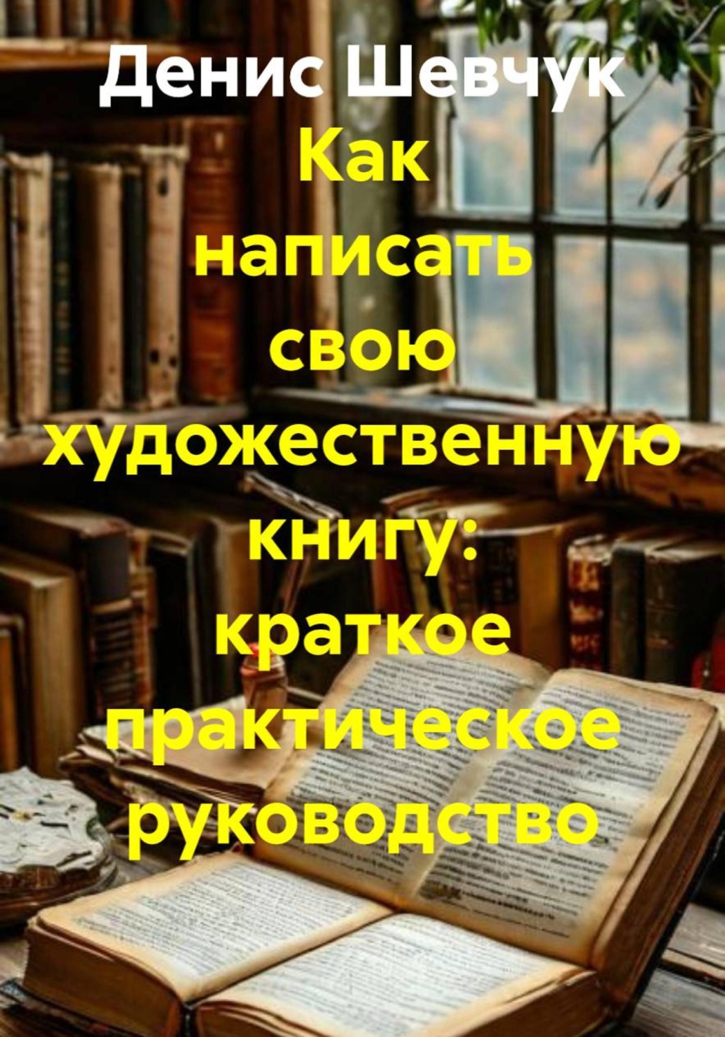 Обложка книги «Как написать свою художественную книгу: краткое практическое руководство»