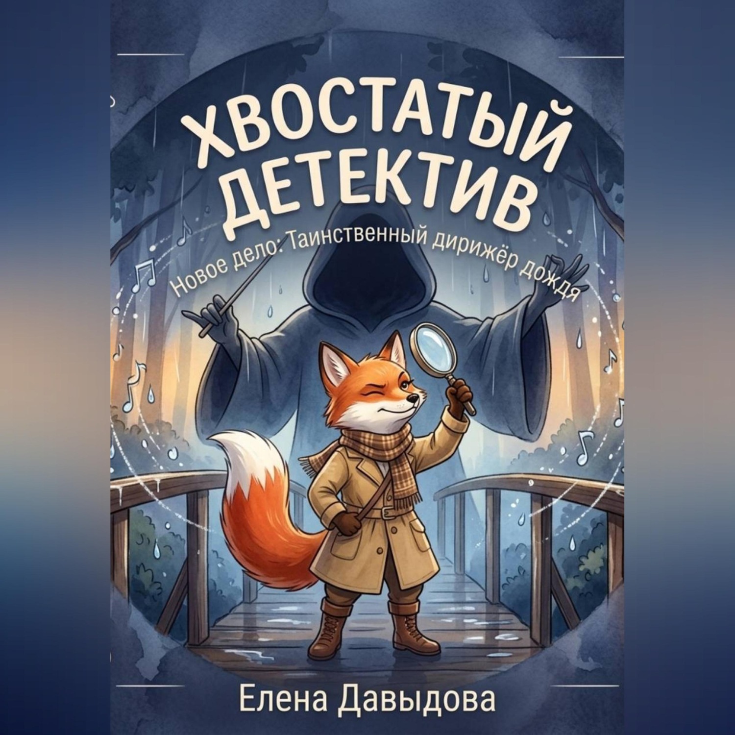 Обложка книги «Новое дело: Таинственный дирижёр дождя»