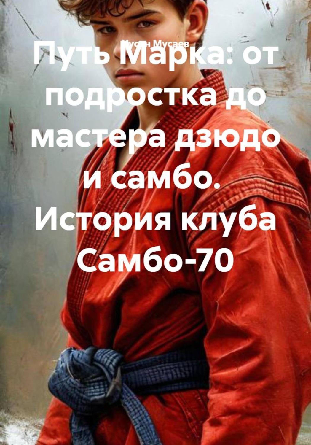 Обложка книги «Путь Марка: от подростка до мастера дзюдо и самбо. История клуба Самбо-70»