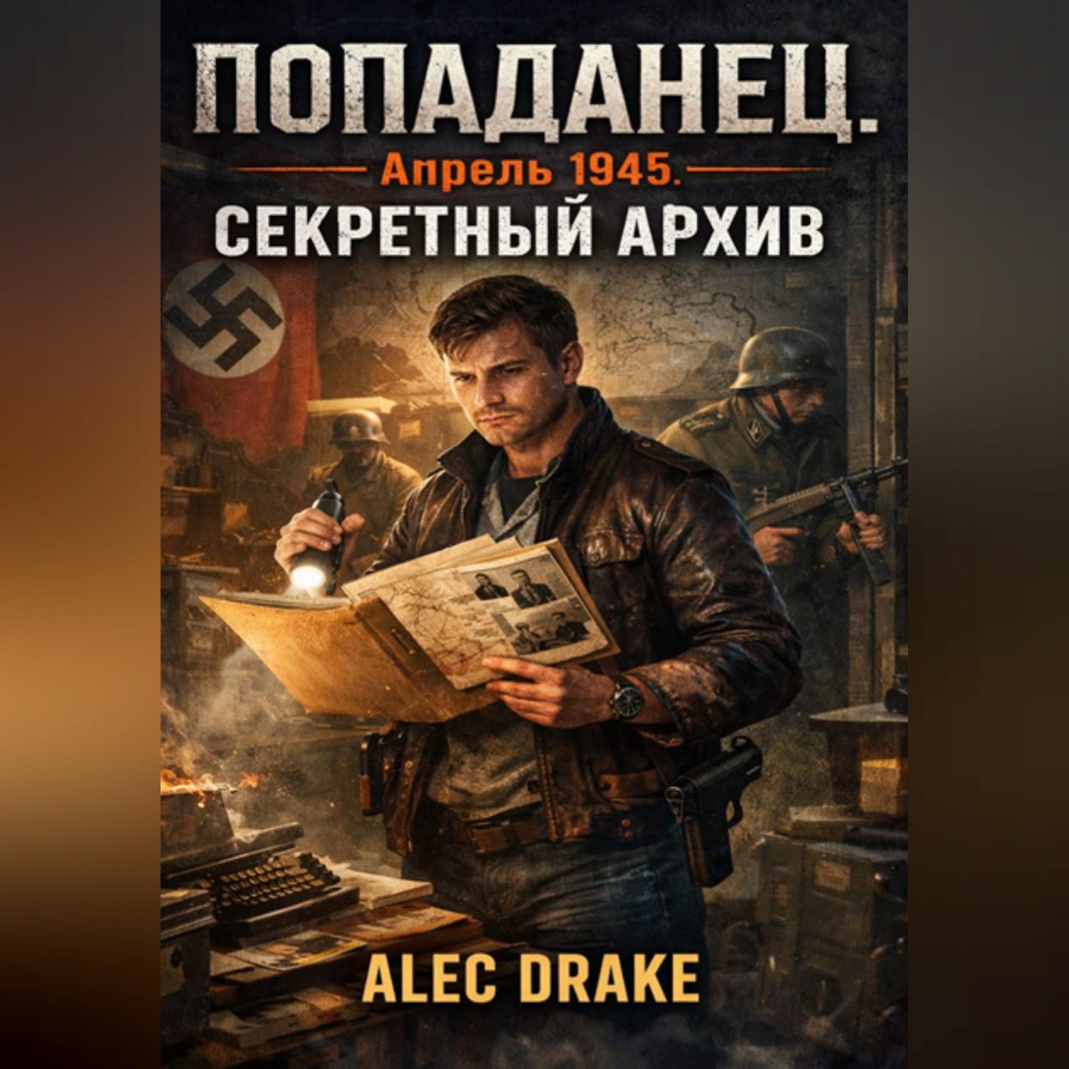 Обложка книги «Попаданец. Апрель 1945. Секретный архив»