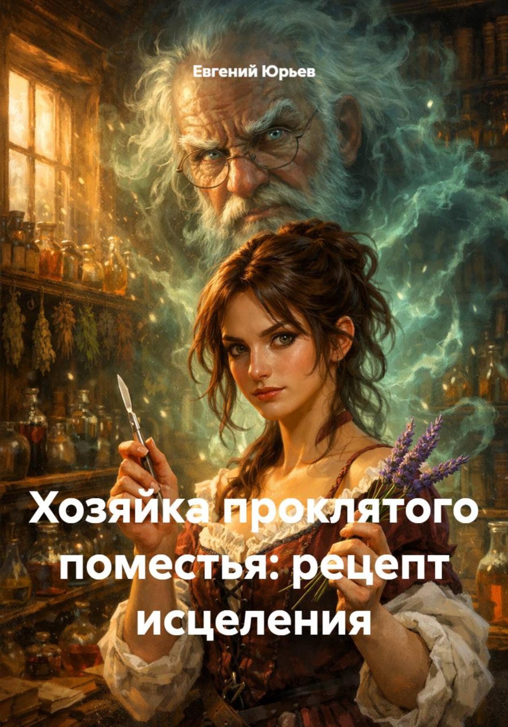 Обложка книги «Хозяйка проклятого поместья: рецепт исцеления»