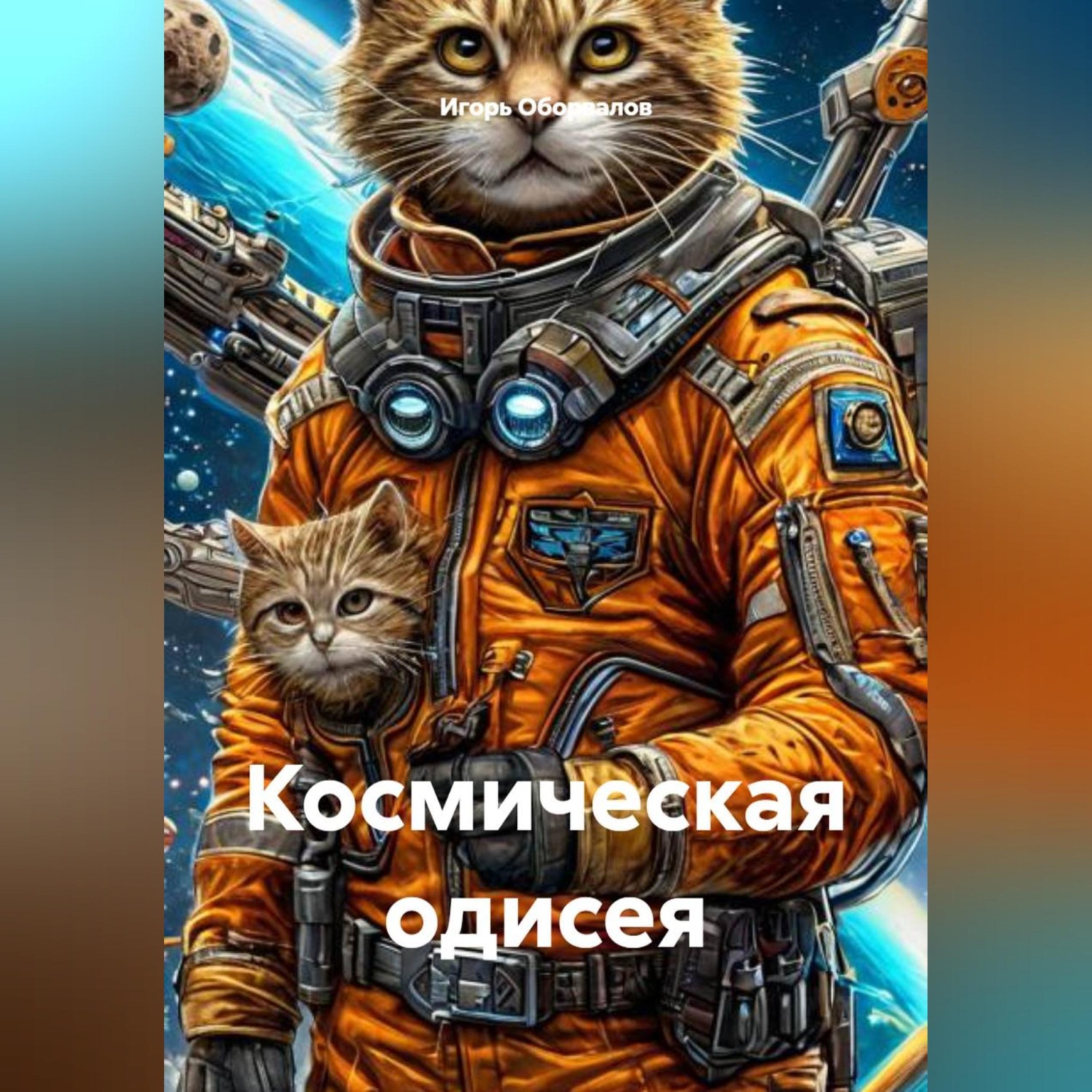 Обложка книги «Космическая одисея»