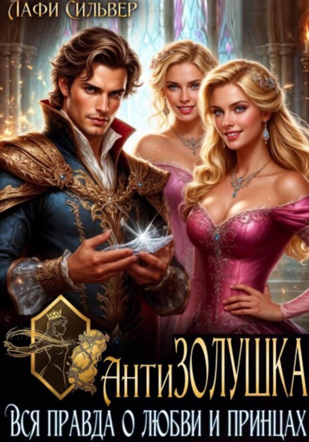 Обложка книги «антиЗОЛУШКА Вся правда о любви и принцах»