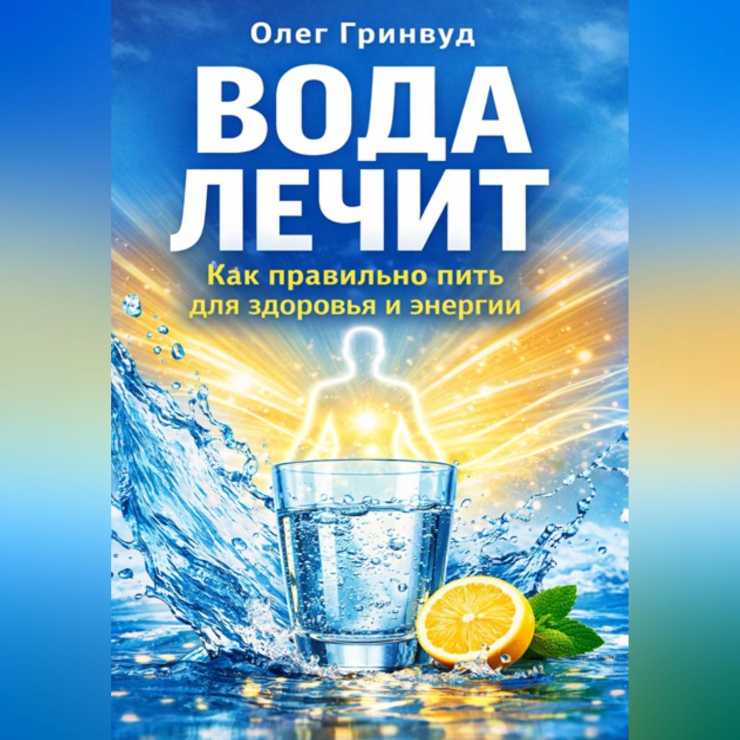 Обложка книги «Вода лечит: как правильно пить для здоровья и энергии»