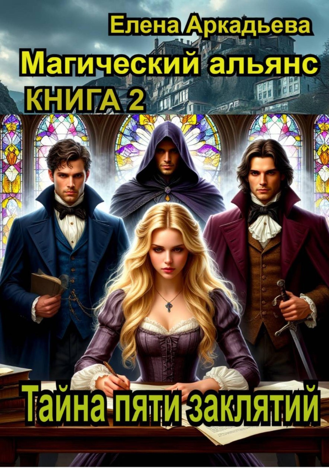 Обложка книги «Тайна пяти заклятий»