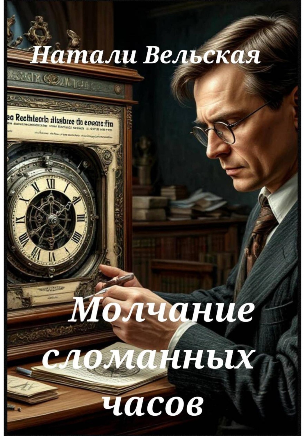 Обложка книги «Молчание сломанных часов»