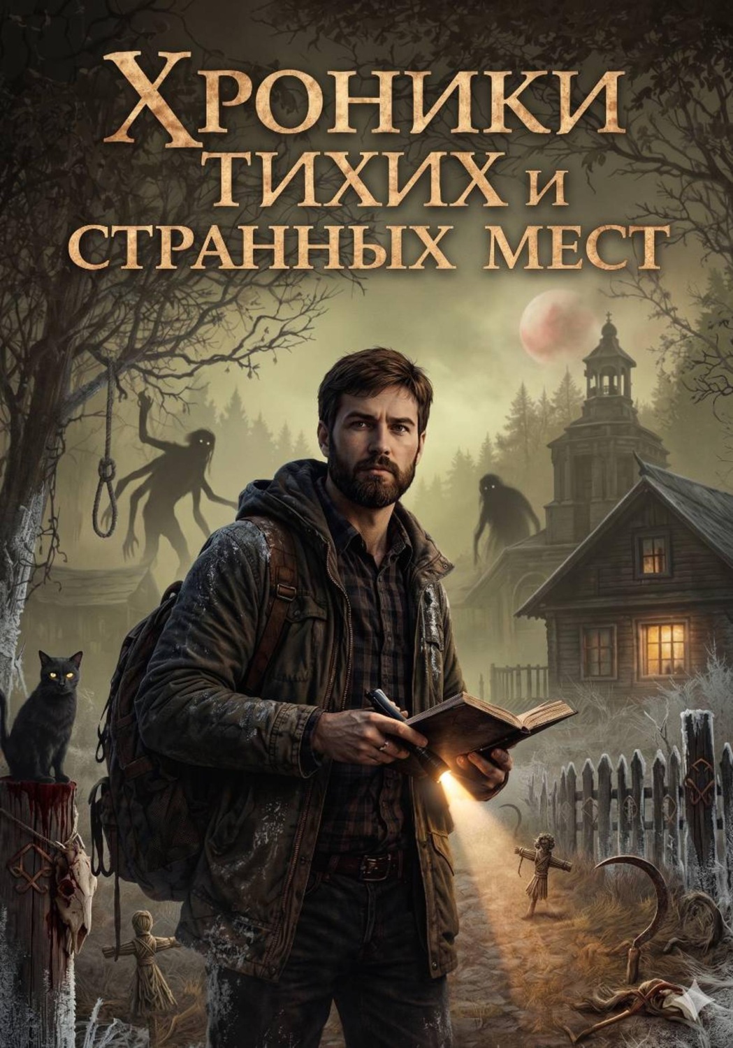 Обложка книги «Хроники тихих и странных мест»
