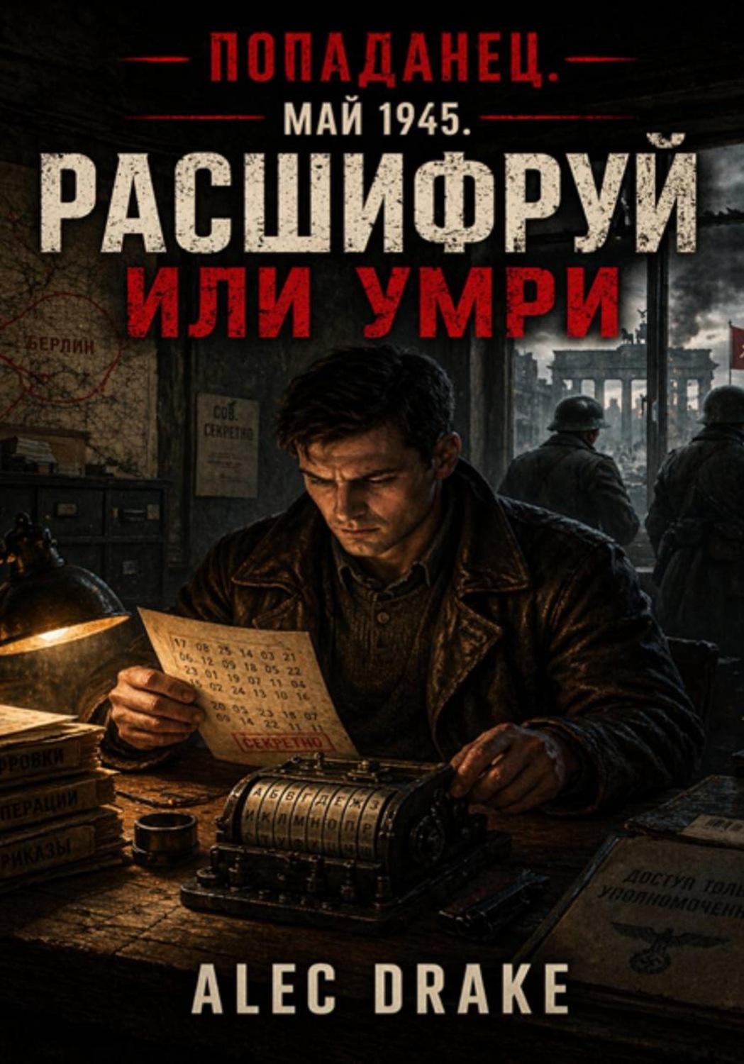 Обложка книги «Попаданец. Май 1945. Расшифруй или умри»