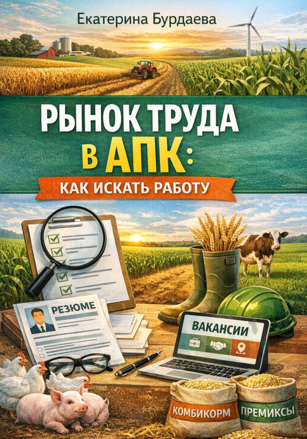 Обложка книги «Рынок труда в АПК: как искать работу»