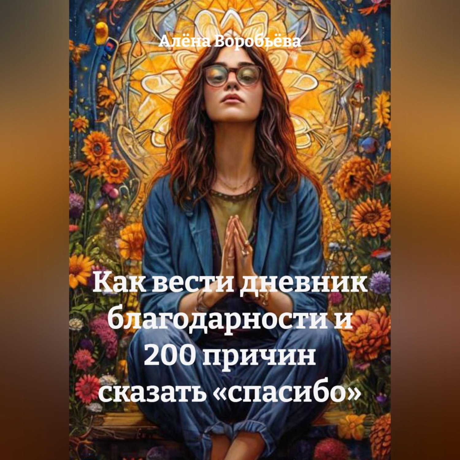 Обложка книги «Как вести дневник благодарности и 200 причин сказать «спасибо»»