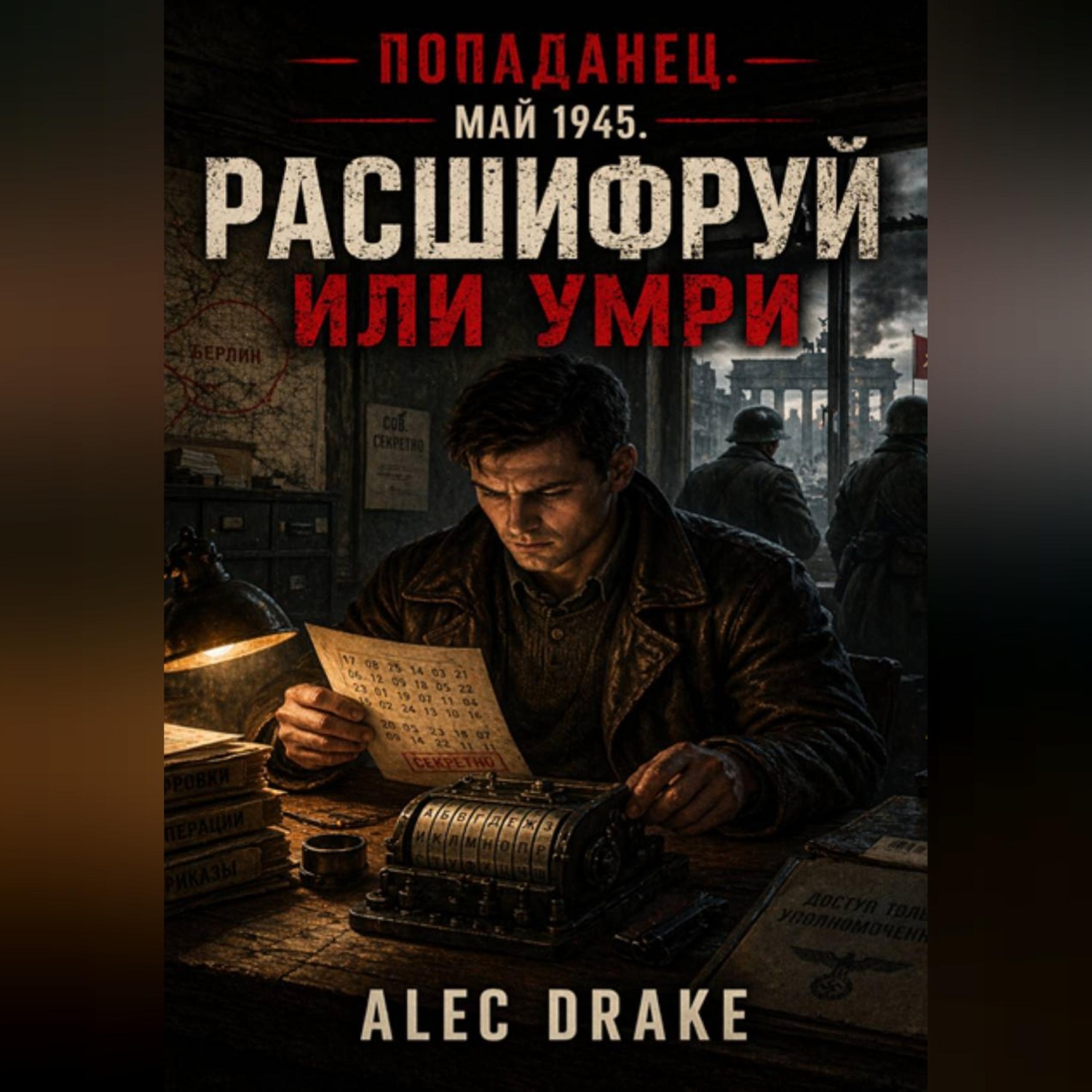 Обложка книги «Попаданец. Май 1945. Расшифруй или умри»