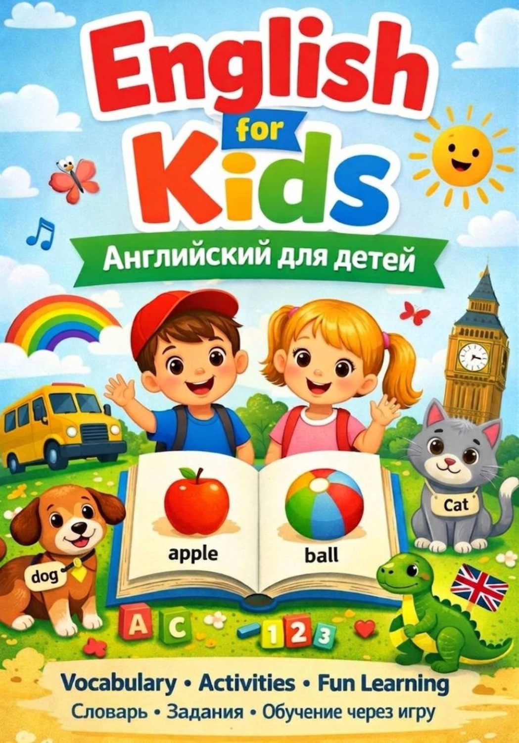Обложка книги «Английский для детей»